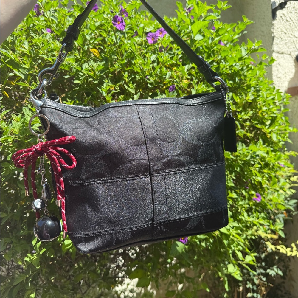 Coach Black Shoulder Bag